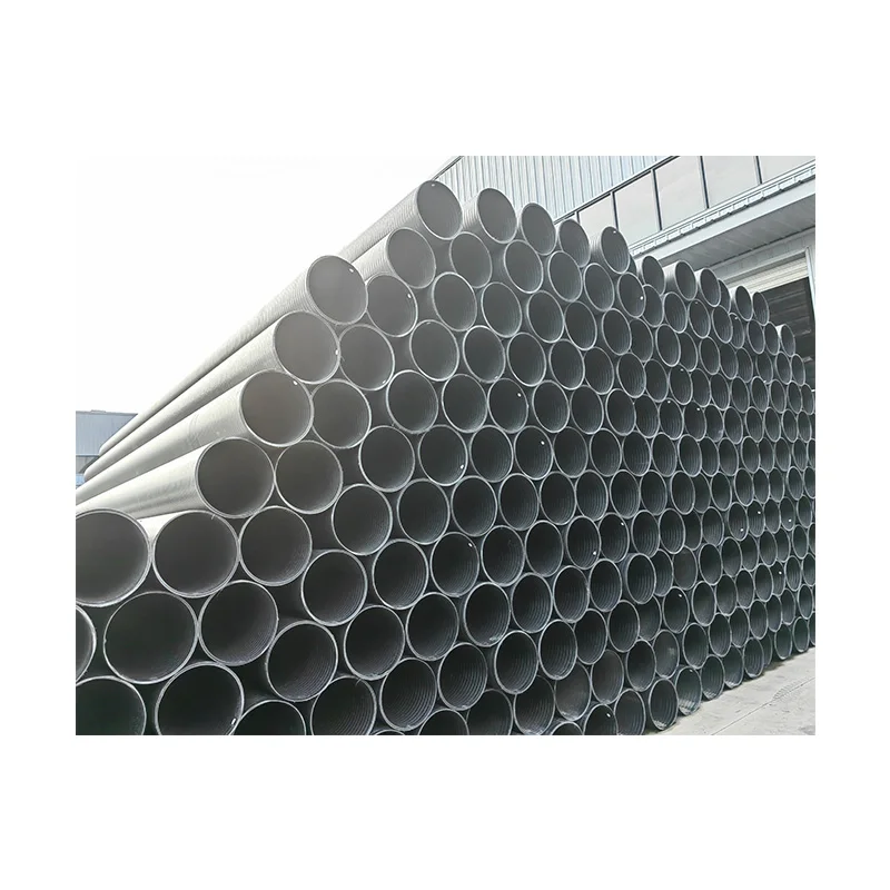 Высокопроизводительный корабль HDPE с двойными плоскими стенками полые намоточные трубы канализационные муниципальные