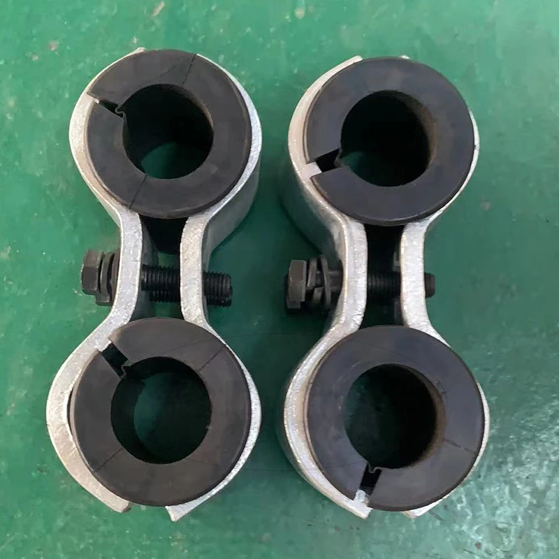 Excavator Breaker Pipe Line Rubber Clip Hose clamp Boom Oil Tube Butterfly Clamp For SNAY Komatsu Hitachi