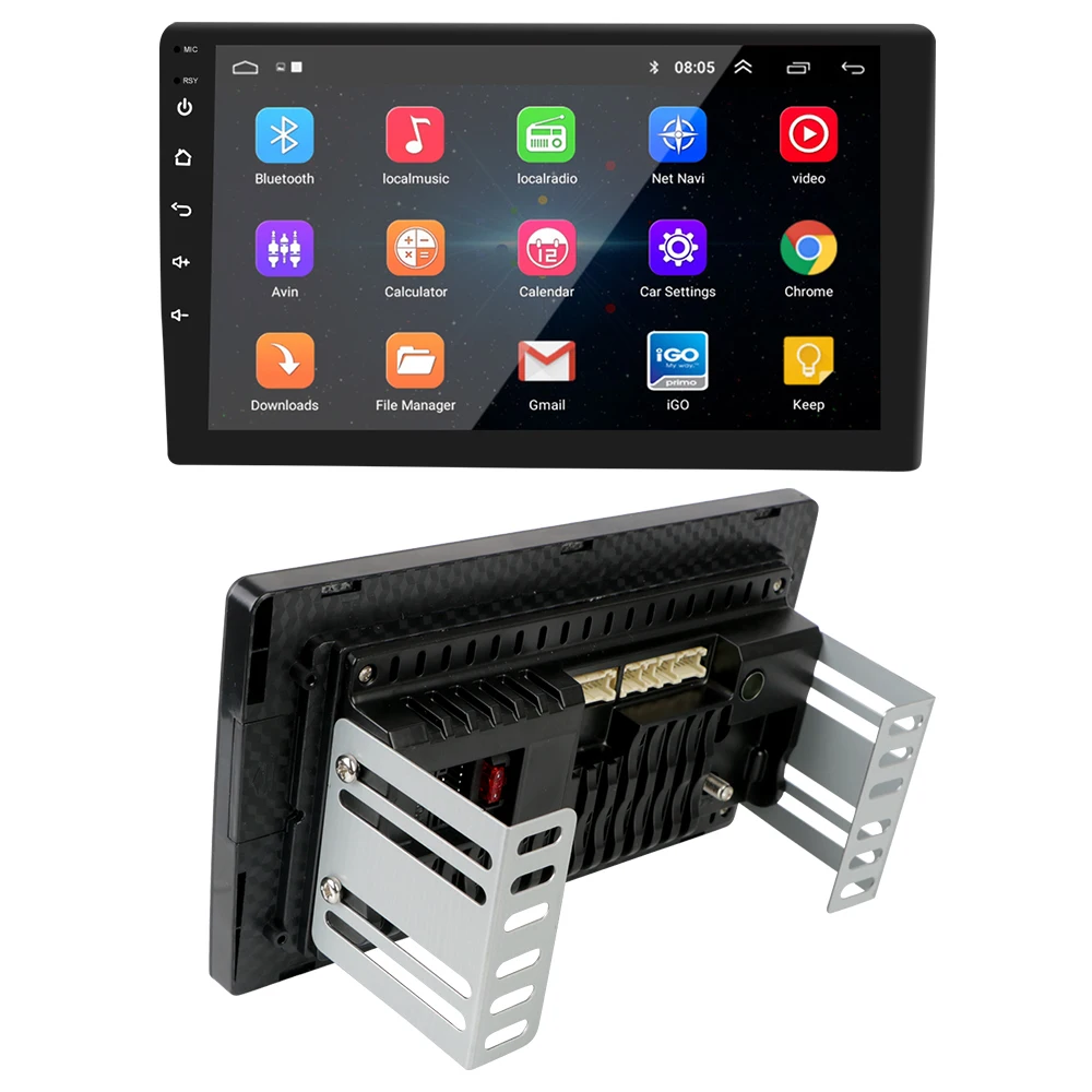 10inch 2 DIN 1+16GB Audio Video Screen Universal Car Music Radio Auto GPS Navigation System