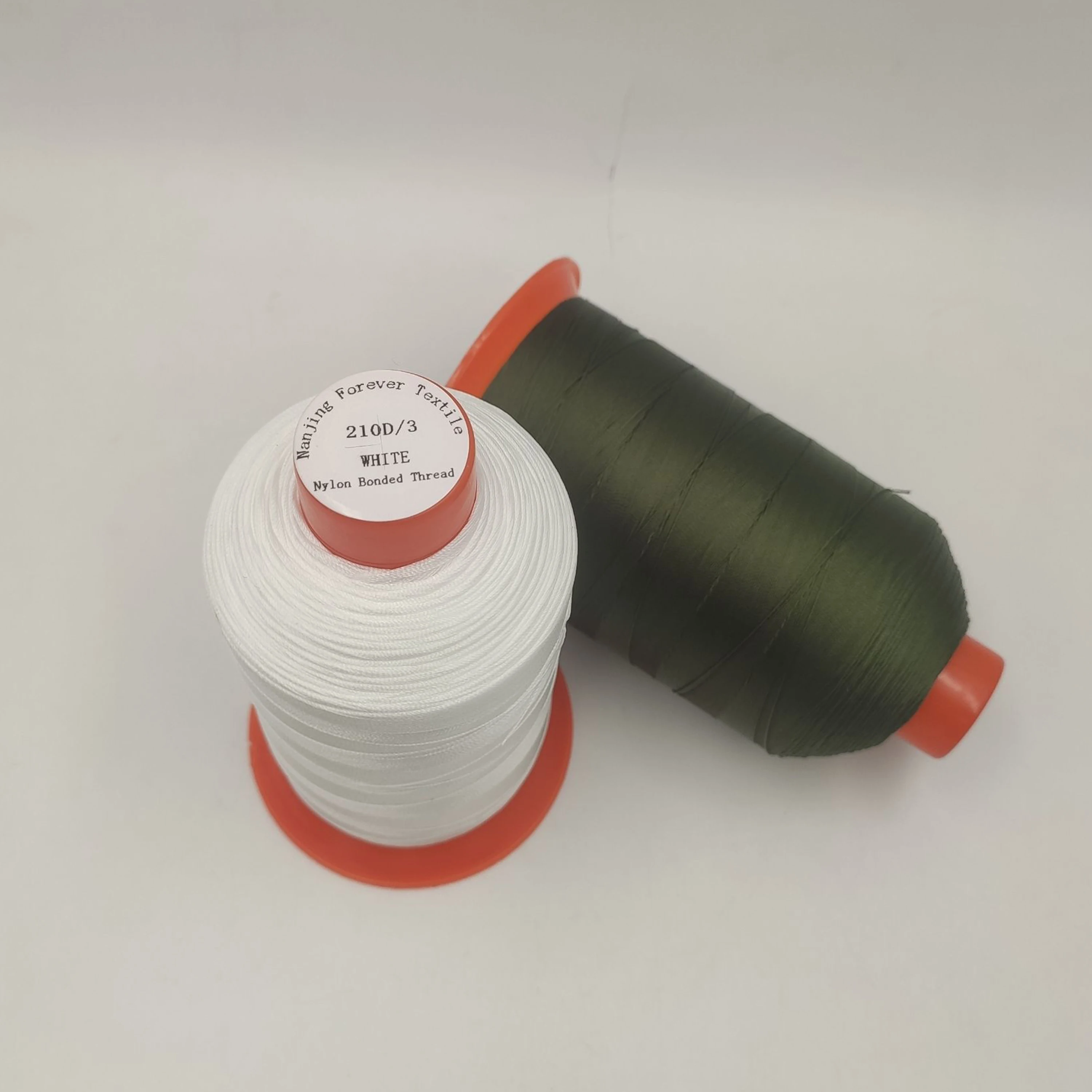 Wholesale bonded nylon 66 fabric custom colorful braided cords bra black uv thread 1 kilograms