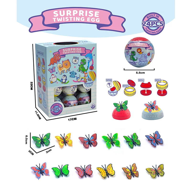 Surprise Capsule Egg Toys Blind Box Stuffed Classic Mini Marine Animals Toys For Kids