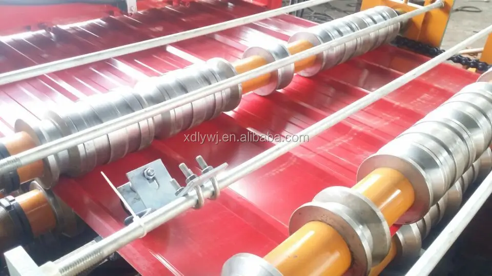 Quality Assurance Metal Deck Making Machine Deck Floor Roll Forming Machine  roofing sheet bending machine