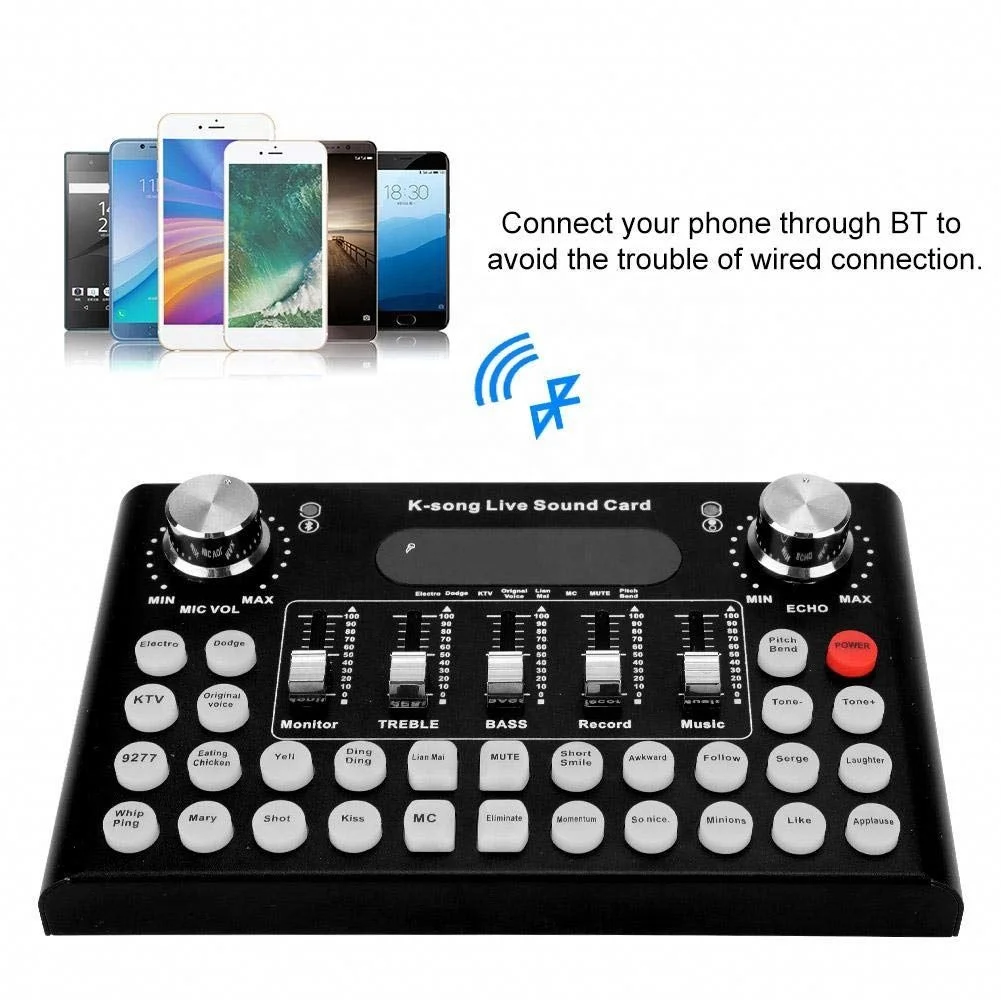 High Quality Laptop V11 Sound Card Studio Recording M Audio