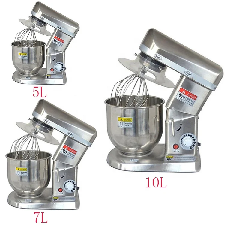 350W 5L 3 Hooks Stainless Steel Kitchenaid Dough Food Stand Mixer