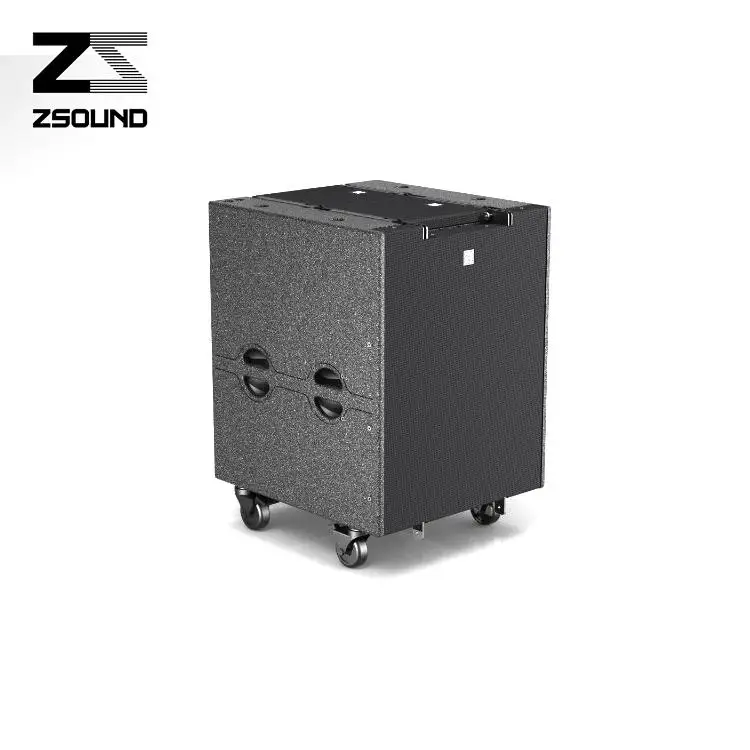 ZSOUND профессиональный аудио dj тонкая звуковая система блока 18 дюймов активная мощность
