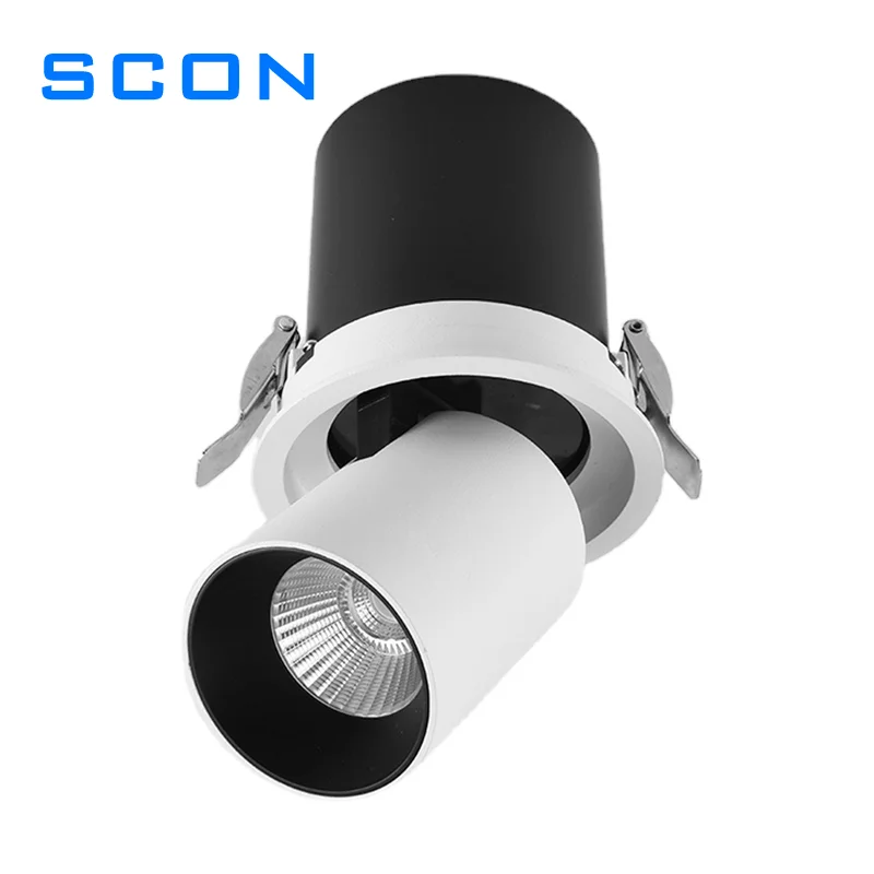 Scon Modern Chinese Dimmable Commercial Personal Family Recessed Spotlight Ceiling SC-SDF03