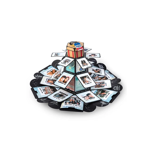 View larger image Add to Compare  Share Custom Explosion Luxury 3D Pop Up Large Paper Packaging boxes Surprise B