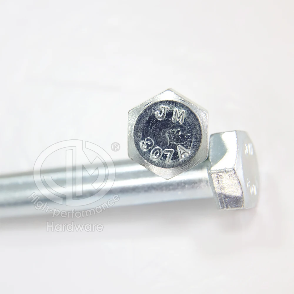 
M32 Grade 8.8 10.9 Yellow Zinc DIN 931 Hex Bolt 