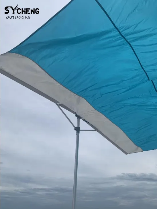 Portable Sun Shade Beach umbrella Shelters Sun Camping  Uv Protection wind canopy for sun shade