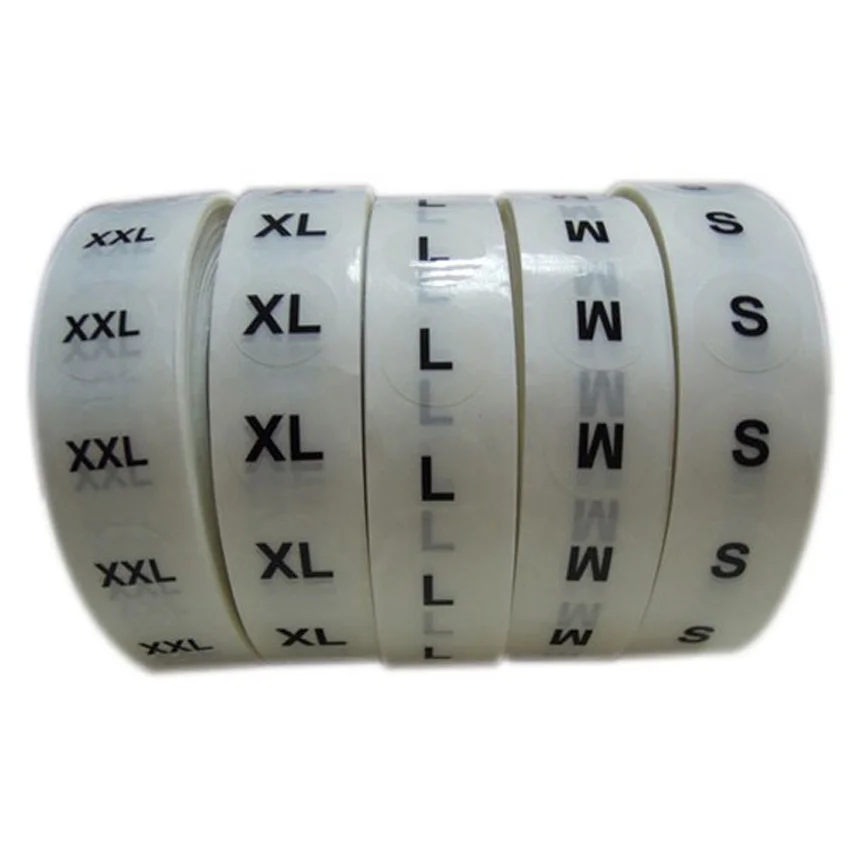 Customized Vinyl Sticker Printed Waterproof ,Strong Adhesive Small Round Vinyl Size Number Stickers Roll