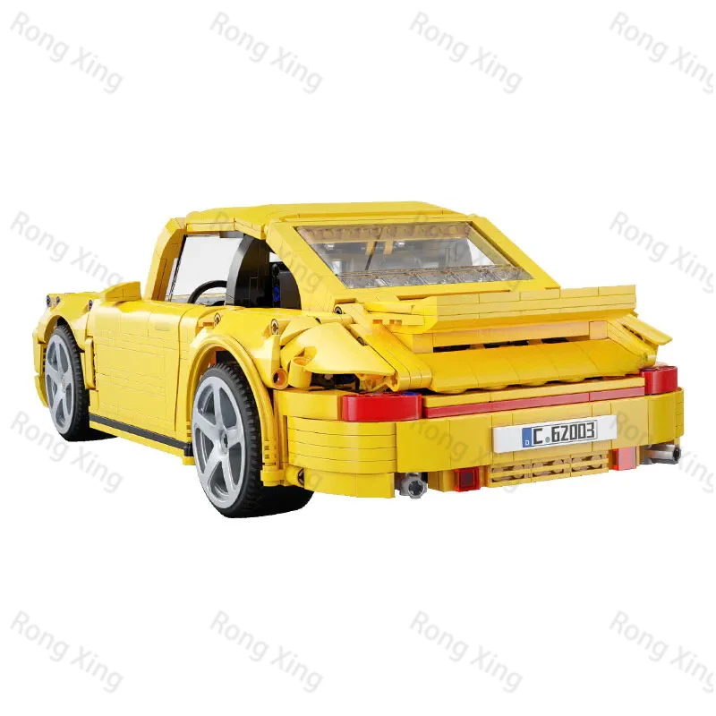 CaDa C62003 1:12 желтые 2 4 ГГц RC Modle MOC кубики игрушки подарок для детей 1515 шт. наборы строительных блоков