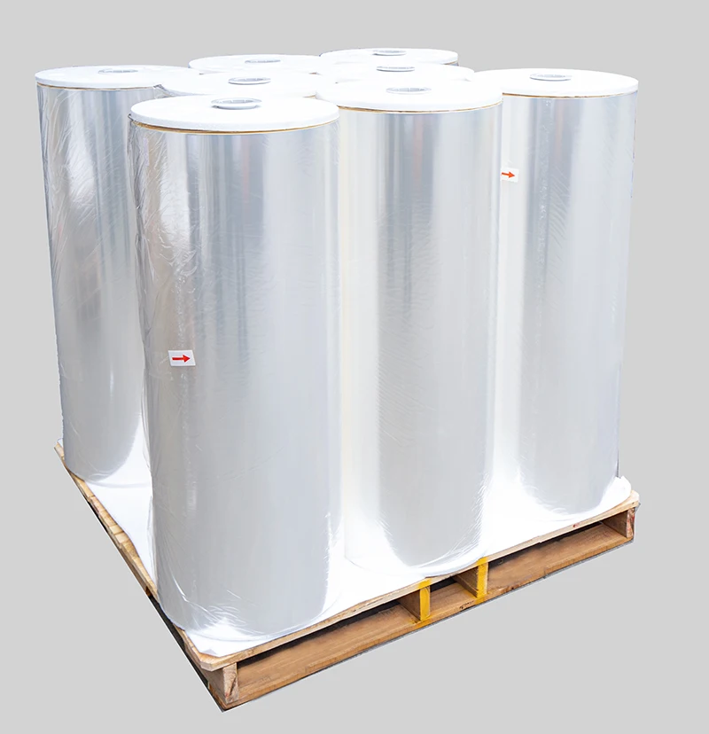 Raw Material  Bopp Laminated Material Plastic Packaging Film For Food Goods And Vegetables