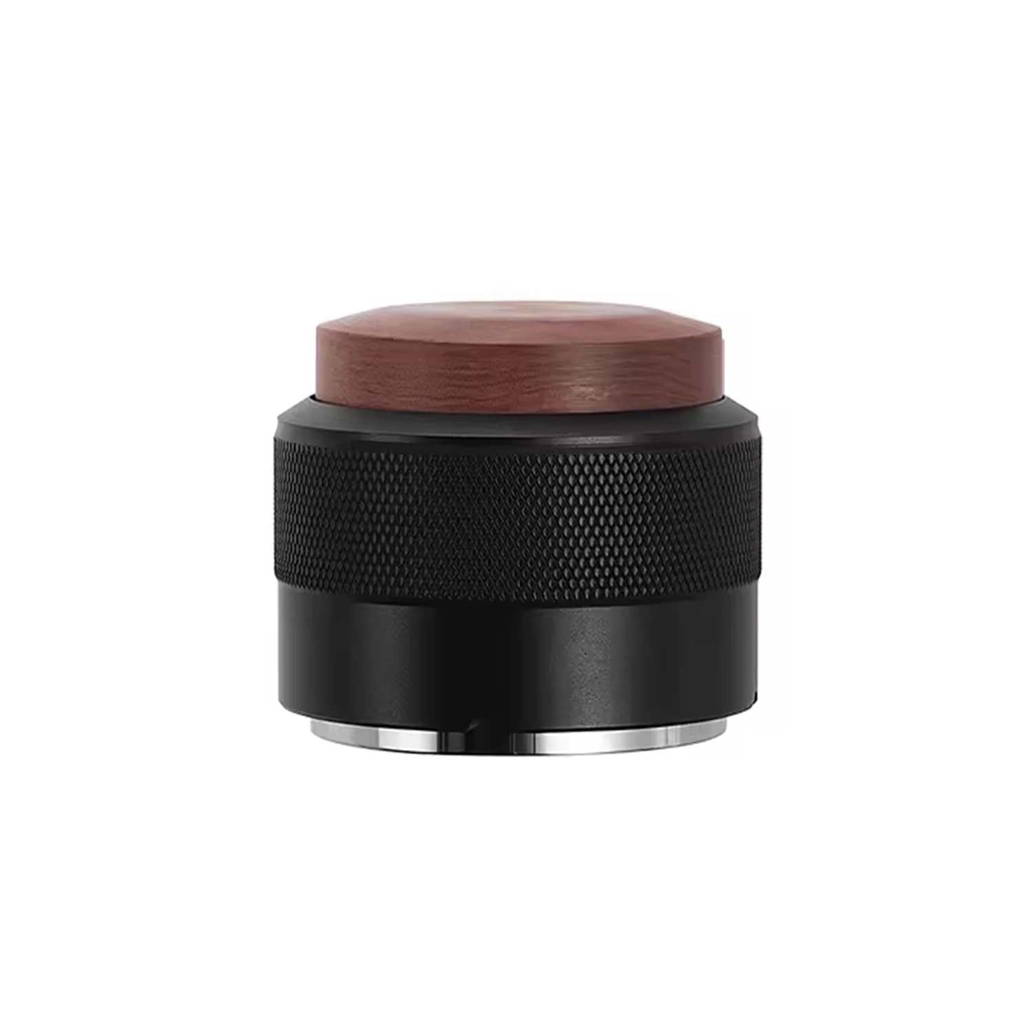 New Barista Tools 2 in 1 Walnut wood Lid constant 304 Stainless Steel  51mm 53mm 58mm Tamper Coffee Leveler Coffee Distributor