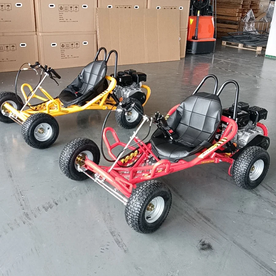 6.5HP Off road level 196cc Single person mini drifting karts easy handling buggy