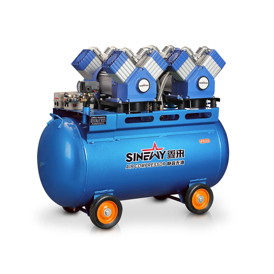 
China outstanding oil free super silent oxygen air compressor 