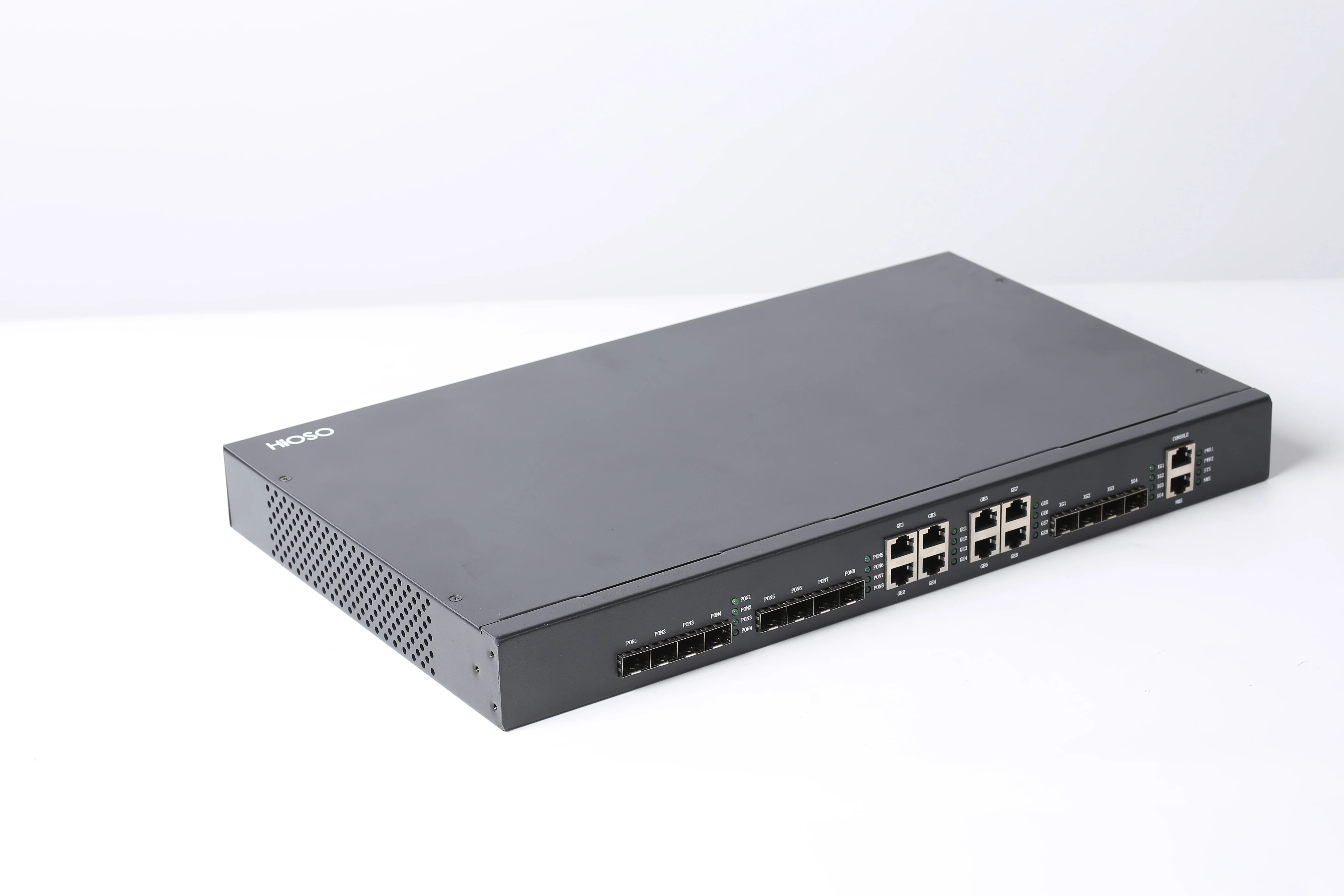 HA7308CX 1U frame 8PON 10G uplink EPON OLT high integration and medium capacity cassette EPON OLT Without modules