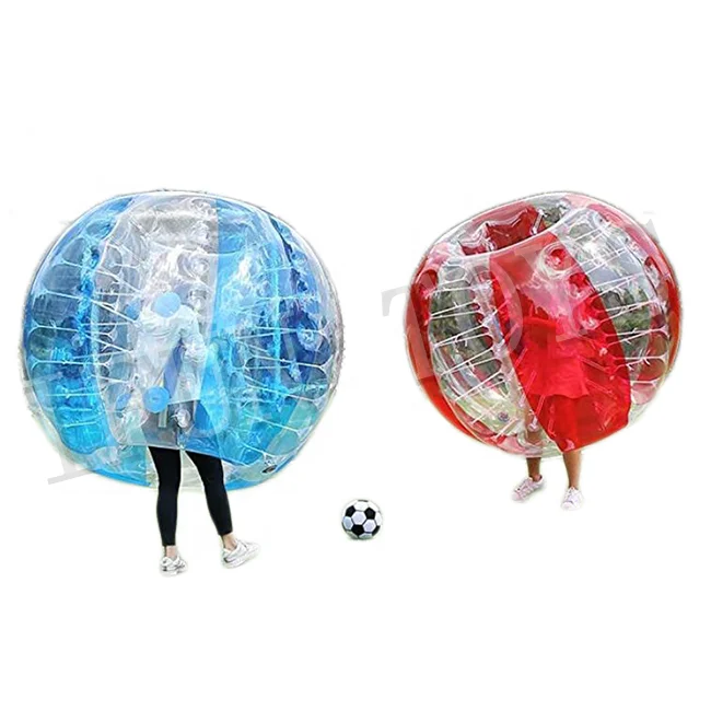 Cheap Price TPU PVC Inflatable Adult Body Zorb Soccer Human Bubble Bumper Ball for Football Games