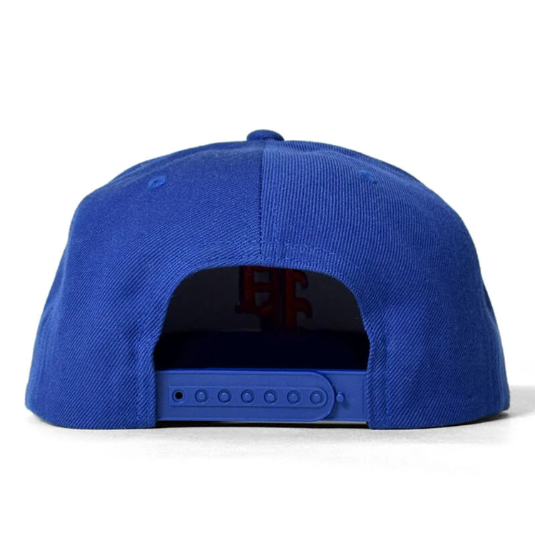 Custom 100% Acrylic Snapback Hats Mens Snapback Cap with Embroidery Logo