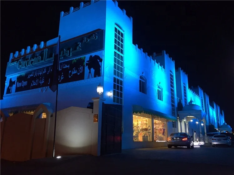 96*10W RGBW Waterproof Wall Wash Building Light led flood light 96pcs led city color light