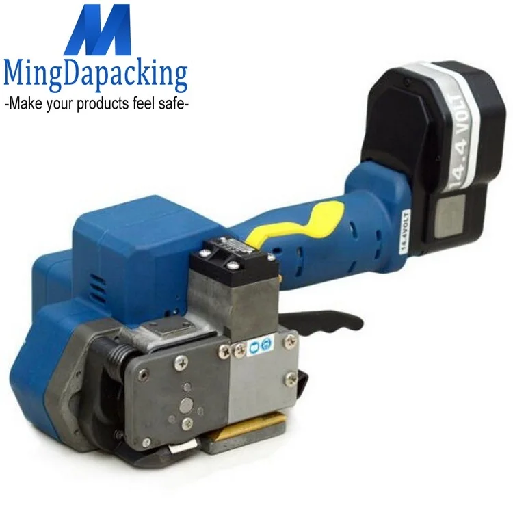 Free Shipping Brick Packaging Usage p322-16 Electric Hand Pet Polyester Strapping Tool
