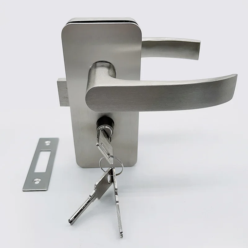 China Hot Sale Top Quality Factory Direct Aluminium Sliding Glass Door Lock with Handle
