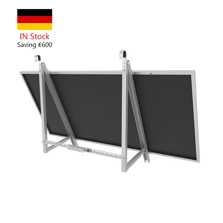 EU stock High quality factory price Balcony triangle support frame 600w solar panels balcony bracket