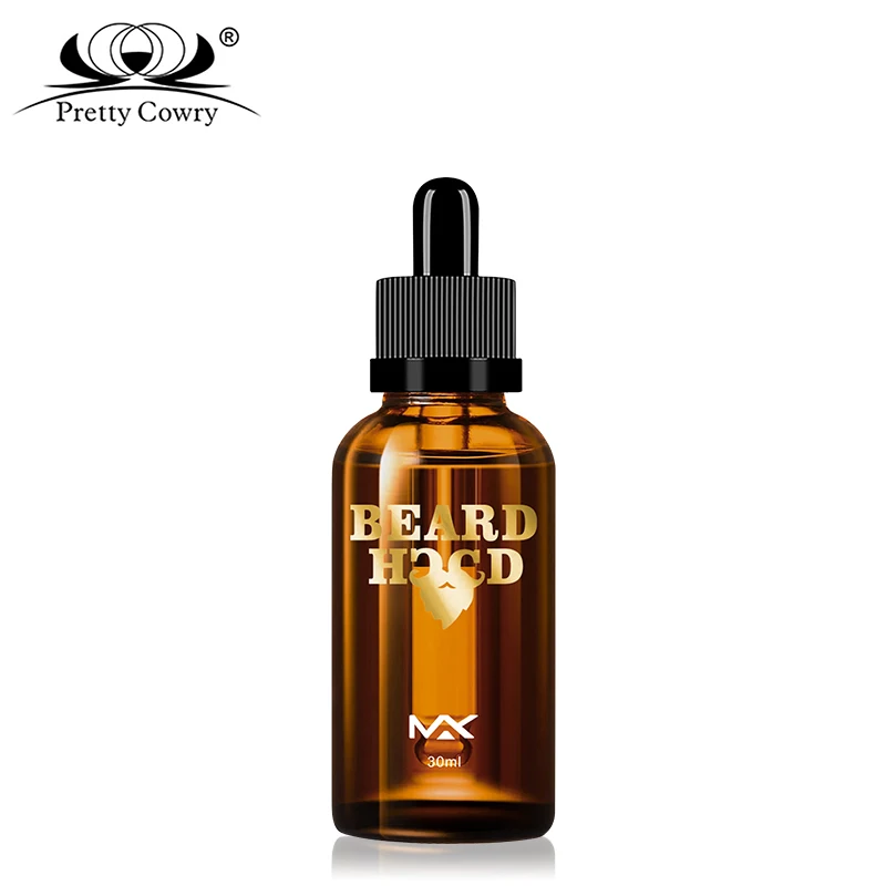 Собственная Марка pretty cowry 30 мл, сыворотка для бороды, масло для ухода за бородой для мужчин, органическое масло для ухода за бородой