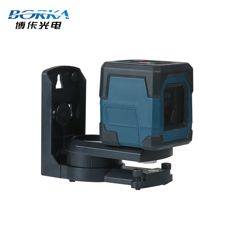 Borka Green Red Beam Lazer Level Mini Self Leveling Cross Line Laser Tools