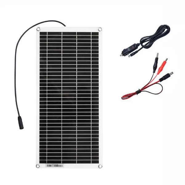 
18V 10W Flexible solar cells charger panel for smartphones battery 