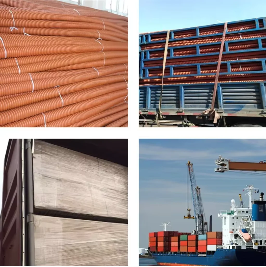 Hot Sell 90mm prestressed Round HDPE Corrugated Duct post tension pipe