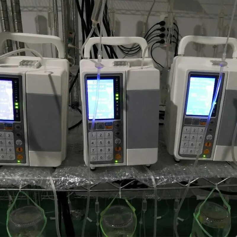 Vaccination Portable Vaccine Syringe Veterinary Infusion Pump Vet Syringe Intravenous Injection Solution