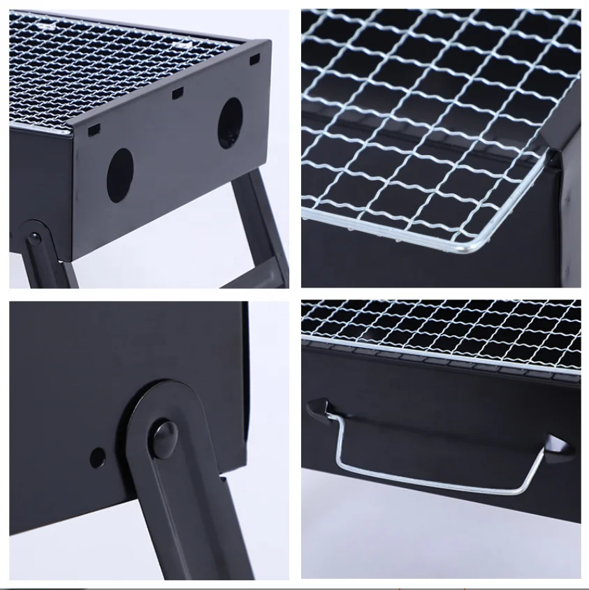 Best Portable Outdoor grills Stainless Steel Charcoal Bbq Grills desktop Barbecue Grill