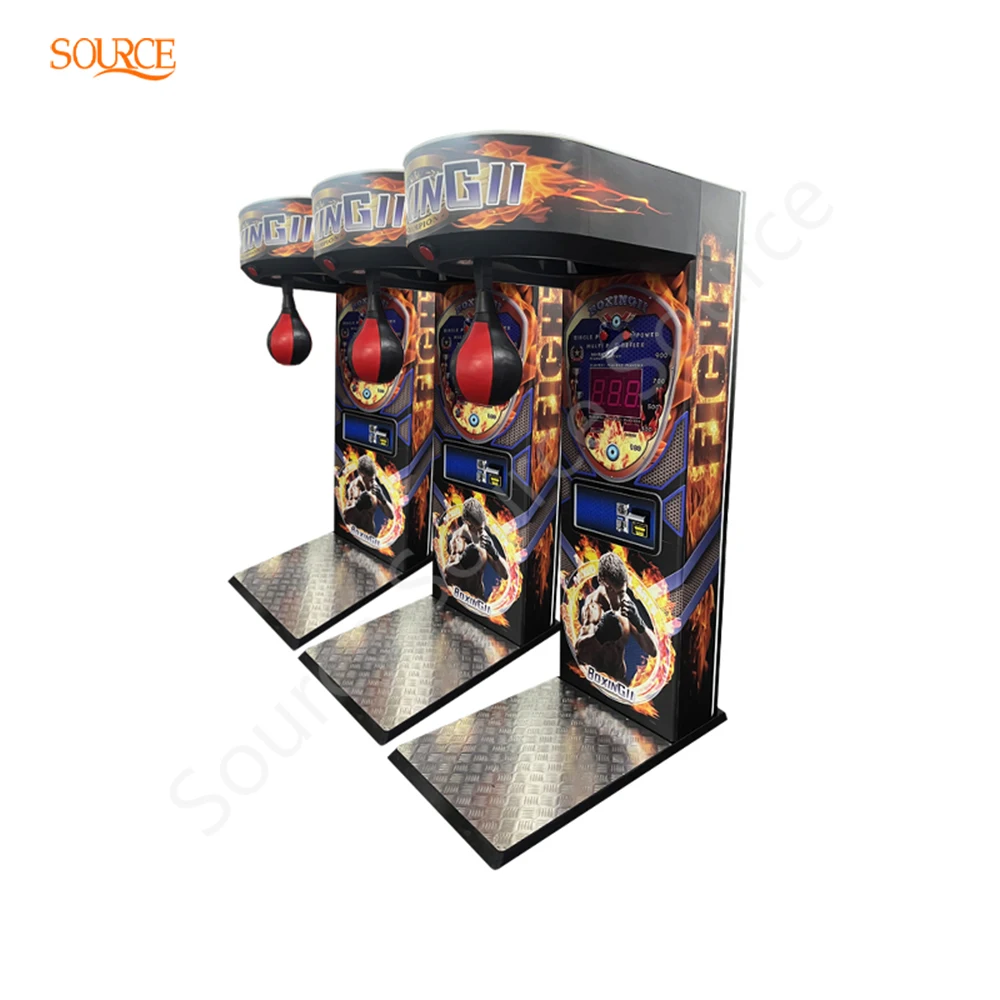 Newest Punching And Kicking Explosive Models Arcade Machine Boxing Games Boxing Punch Machine For Game Center