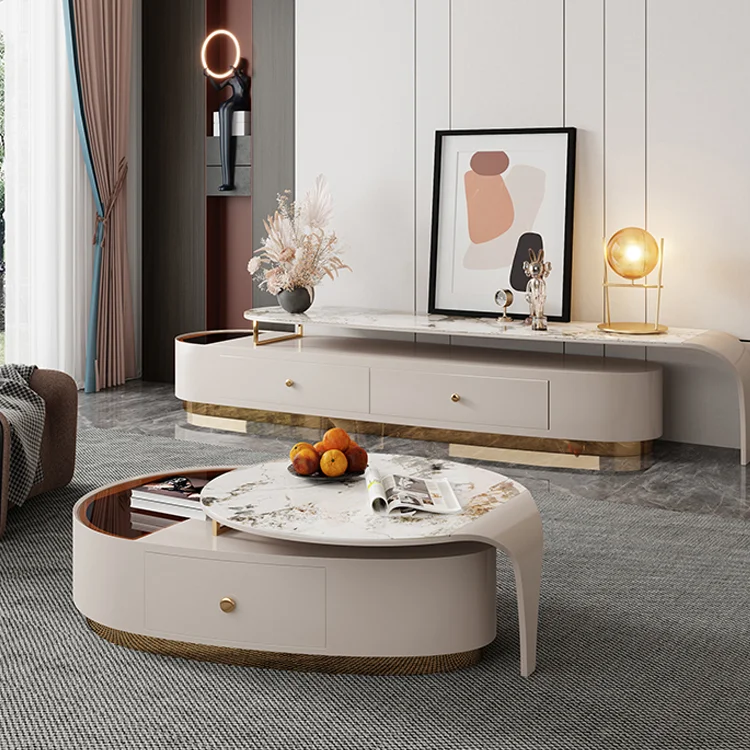 Multi Modern Luxury Living Room coffee chair and table furniture set