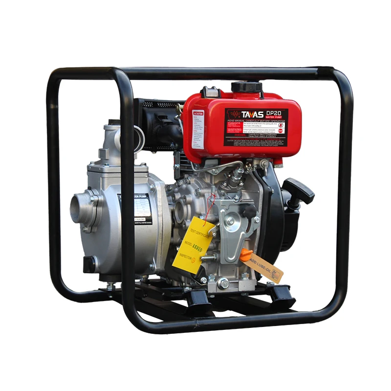 TAVAS air cooled 4 stroke diesel engine gasoline engine 2inch 3inch  4inch clean water pump