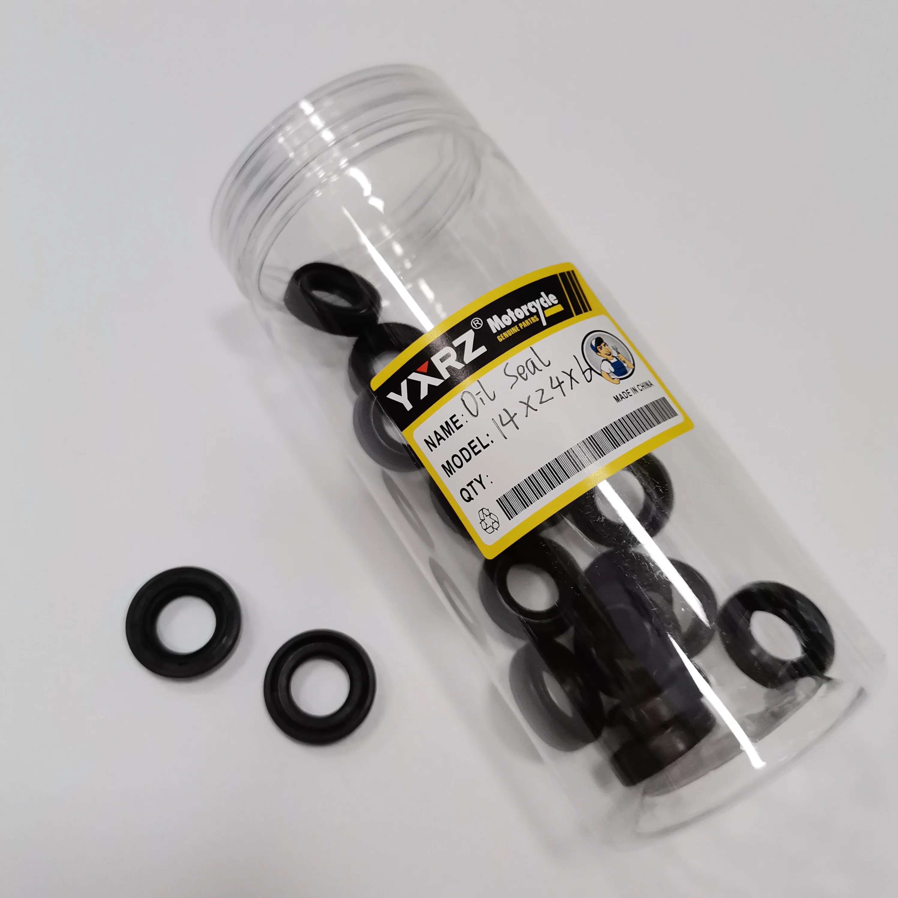 Double lip 14x24x6 14*24*6 NBR TC O-Ring geal gaske motorcycle starter gear lever shaft oil seal