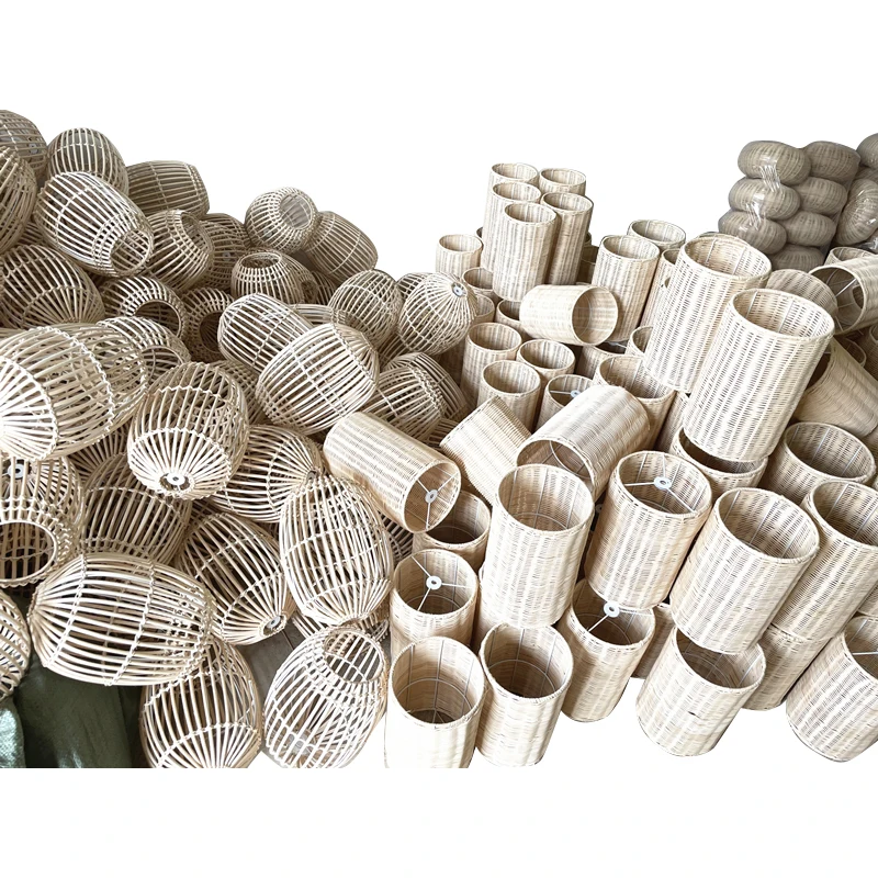 Hot Selling Teng Bamboo Woven Lanterns Innovative Garden Decoration Bamboo Lanterns