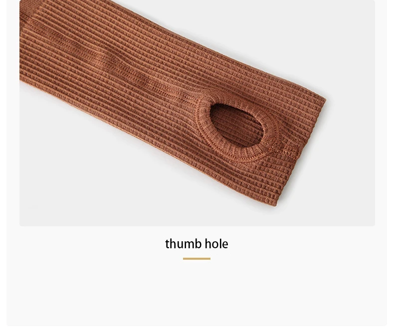 D19083 Women  Autumn Seamless Long Sleeve Running Shirt O-neck Sports T-shirt Workout Yoga Tops Wholesale