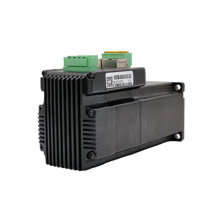 iHSS60-36-30-31-EC-SC Popular type EtherCAT 3Nm 2 phase 5A 36V Integrated Stepper Motor with brake and coder