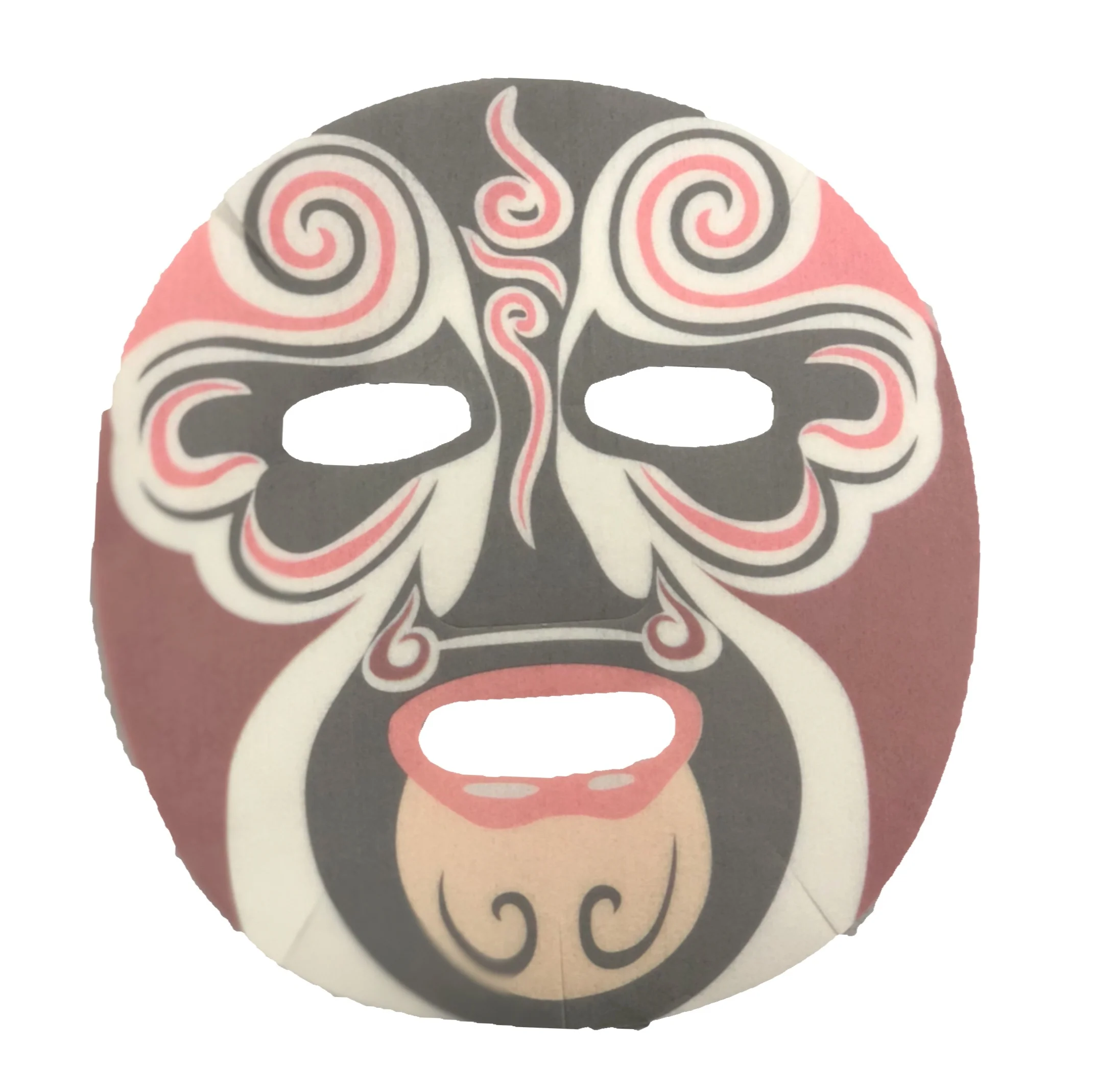 Cute Printing 30gsm Tencel Korean Cosmetics Sheet Mask Female Nonwoven Lightening Moisturizing Gel Face Mask Facial Deep Clean