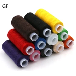 Exfactory Price 12colors  a set 150Yards Small Spooll 40 2 Household DIY Sewing Machine Thread 100% Polyester Thread For Sewing