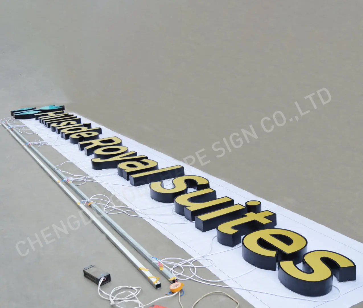 3D Led Logo Sign Illuminated Sign Customized Led Letter Sign