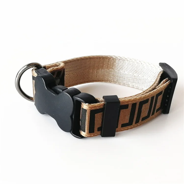 Meise Grid F Large Medium Small Teddy Schnauzer French Bulldog Collar Leash Luxury Pet Dog Harness Set