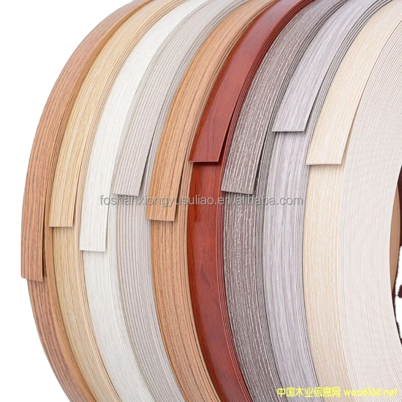 White Banding Wholesale Pvc Tape Factory Edge Lipping Plastic Edge Abs Profile