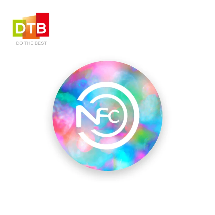  13 56 mHz Blank NTAG215 NFC Tag RFID Anti Metal Epoxy