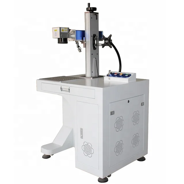 JPT MOPA M7 20w 30w 60w 80W 100w Rotary Desktop 3D mopa M7 Fiber Laser marking Machine