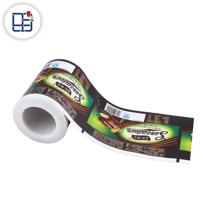 
Customized Printing Plastic Films Coffee Stick Pack Composite Packaging Materials Roll Film 