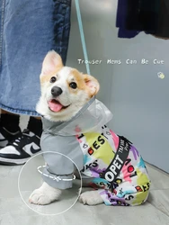 Wholesale Cheap Dog Apparel Pet Raincoat For Rainy Outdoor , Light Weight & Floats In Water