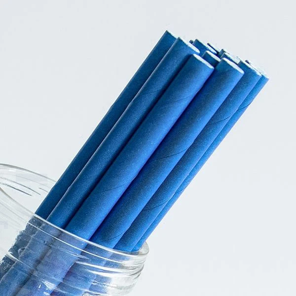 Bio Custom design straight paper drinking straw