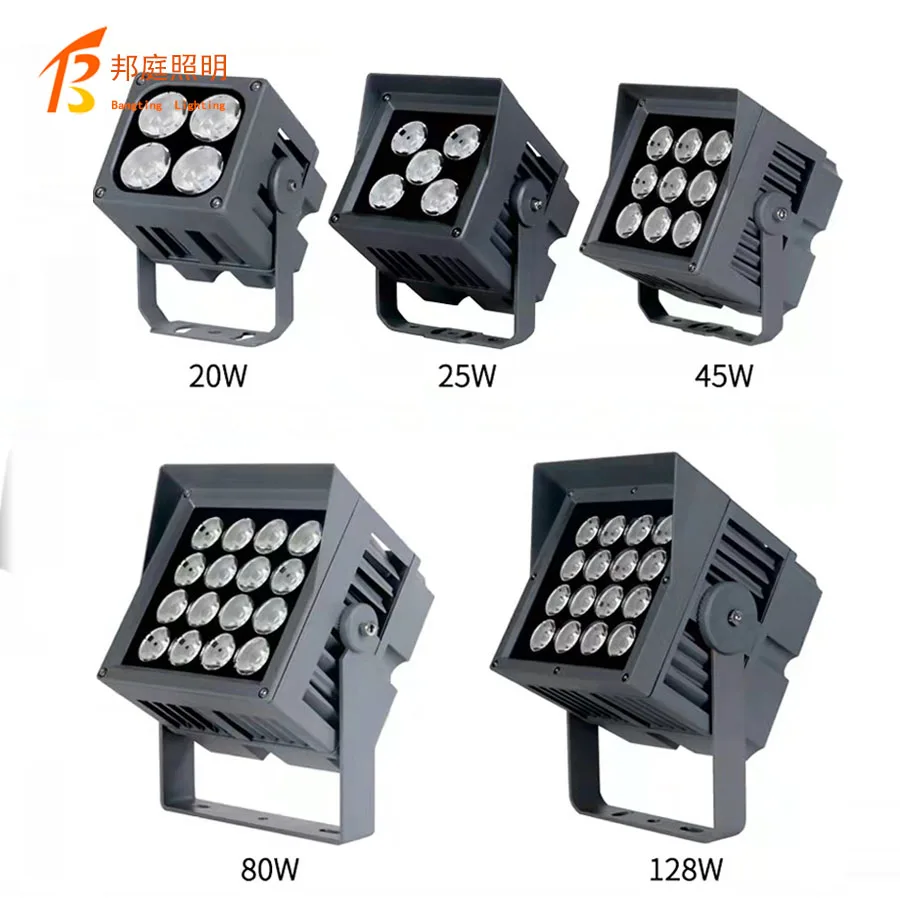 LED Flood Lights High Quality Factory Outdoor Spotlight Waterproof Wall Road Lamp Garden 25W 20W 40W 45W 80W 125W 200W